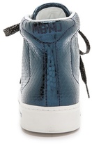 Thumbnail for your product : Marc by Marc Jacobs Metallic High Top Sneakers