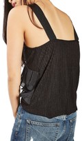 Thumbnail for your product : Topshop Women's Textured Ruffle Camisole