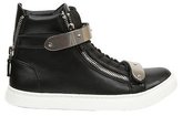 Thumbnail for your product : GBX Men's Saynt Side Zip Lace Up Steel Strap High Top Sneaker