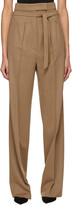 Thumbnail for your product : Max Mara Brown Camel Wool Break Trousers