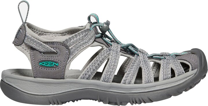 KEEN Womens Whisper Closed Toe Sport Sandals Toasted CoconutPeach Whip 11