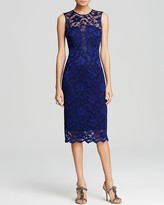 Thumbnail for your product : Nicole Miller Dress - Sleeveless Plunge V-Neck Lace