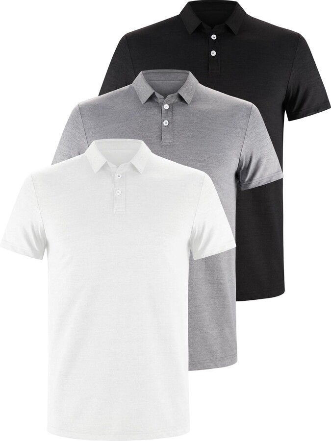 Short Sleeve Wrinkle Polo Shirt ShopStyle UK