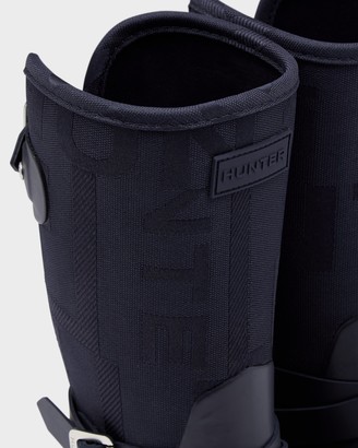 Hunter Women's Refined Slim Fit Adjustable Jacquard Short Wellington Boots
