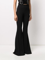 Thumbnail for your product : Balmain High-Waisted Flared Trousers