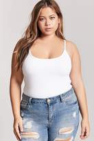 Thumbnail for your product : Forever 21 Plus Size Cami Bodysuit
