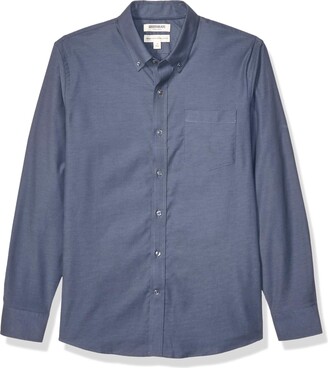 Goodthreads Men's Standard-Fit Long-Sleeve Stretch Oxford Shirt (All Hours)