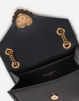 Thumbnail for your product : Dolce & Gabbana Medium Devotion bag in smooth calfskin leather