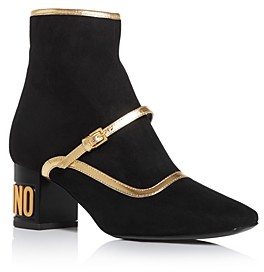 moschino booties
