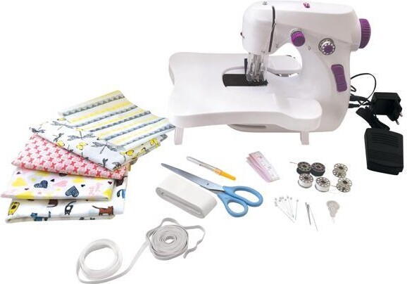 Lexibook America, Inc. Lexibook The Sewing Workshop - Sewing machine with light, removable table, instruction sheets DIY and accessories - SW200
