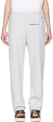 Off-White Grey Champion Edition Sweatpants