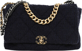Chanel 19 wool handbag - ShopStyle Shoulder Bags