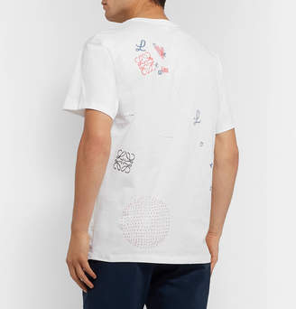 Loewe Printed Cotton-Jersey T-Shirt