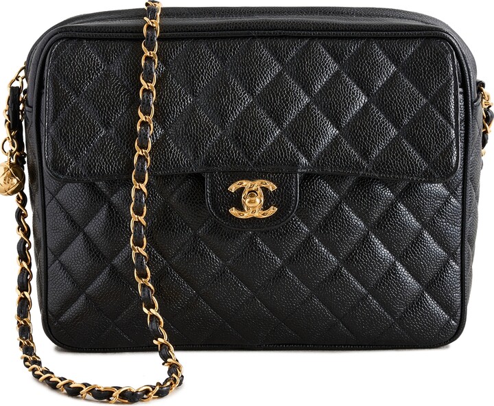 Chanel Timeless Wallet On Chain, Caviar