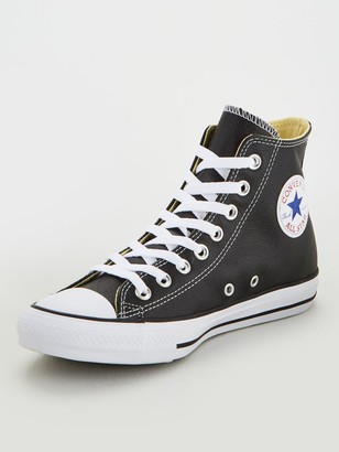 Mens Black Leather Converse | Shop the world's largest collection of  fashion | ShopStyle UK