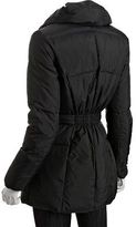 Thumbnail for your product : Cole Haan New $395 Tie Front Black Down Puffer Winter Warm Jacket Coat L