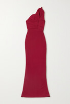 Thumbnail for your product : Roland Mouret Warrington One-shoulder Ruffled Cady Gown