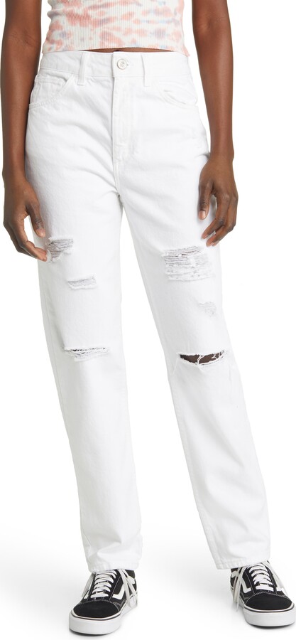Ripped White Jeans | Shop The Largest Collection | ShopStyle