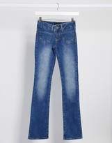 Thumbnail for your product : Vero Moda flare jeans with pocket details in blue