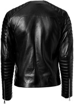 Thumbnail for your product : Balmain Leather Biker Jacket