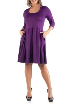 purple magenta dress