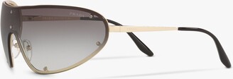 Prada PR 73VS Women's Catwalk Oval Sunglasses