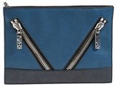 Thumbnail for your product : Kenzo 'Kalifornia' Calfskin Leather Clutch