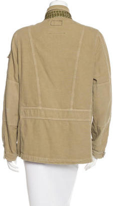 Current/Elliott Embellished Army Jacket