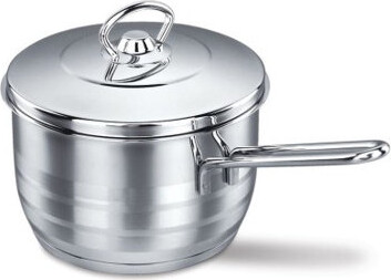 Korkmaz 2 qt. Stainless Steel Saucier with Lid