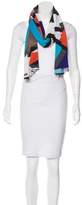 Thumbnail for your product : Diane von Furstenberg Abstract Print Large Scarf