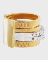 Thumbnail for your product : Marco Bicego Masai 18k Five-Row Diamond Ring