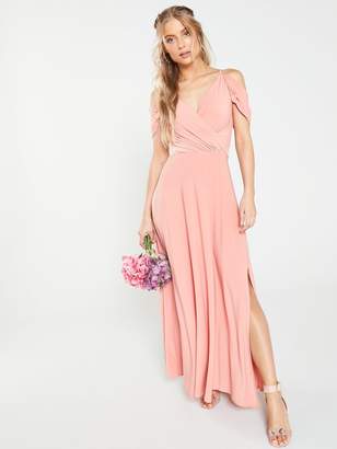 Very OCCASION COLD SHOULDER JERSEY MAXI DRESS