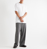 Thumbnail for your product : Raf Simons Oversized Printed Cotton-Jersey T-Shirt - Men - White