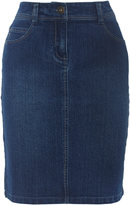 Thumbnail for your product : Mid Stonewash Petite Denim Skirt