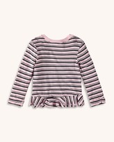 Thumbnail for your product : Splendid Little Girl Stripe Tee with Ruffle