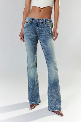 パンツ TRUE RELIGION JOEY BIG T flare denim JOEY BIG T MID RISE FLARE JEAN - MEDIUM BLIZZARD WASH | True