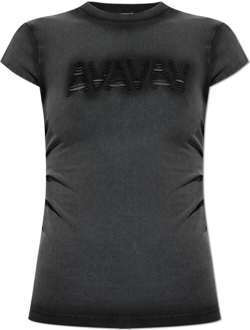 AVAVAV Distressed Logo T-Shirt