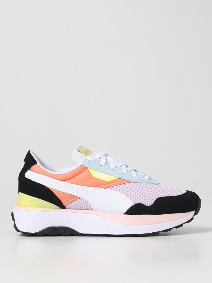 colourful puma sneakers