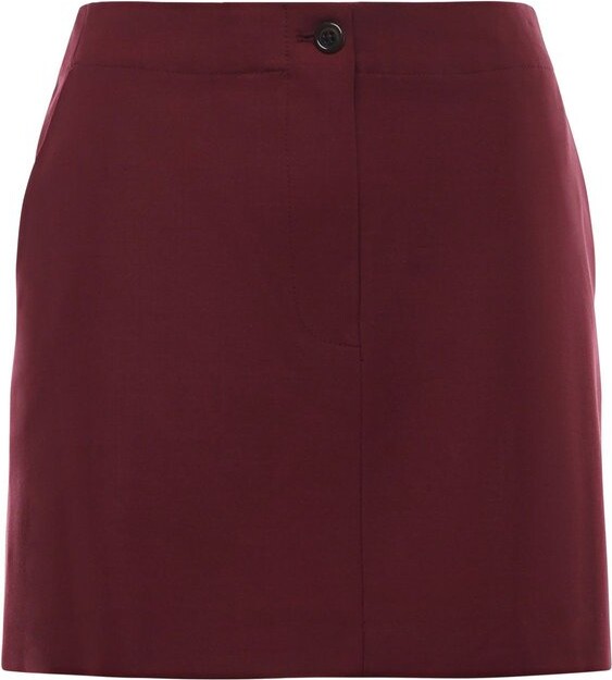 Ottod'Ame Wool-Blend Pocket Skirt