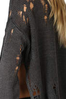 Thumbnail for your product : R 13 Shredded Slit Sweater