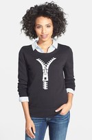 Thumbnail for your product : Halogen Embellished Sweater (Regular & Petite)