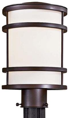 The Great outdoors by Minka Lavery Bay View 1-Light Oil Rubbed Bronze Outdoor Post Lantern