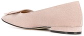 Thumbnail for your product : Sergio Rossi Square Toe Ballerinas