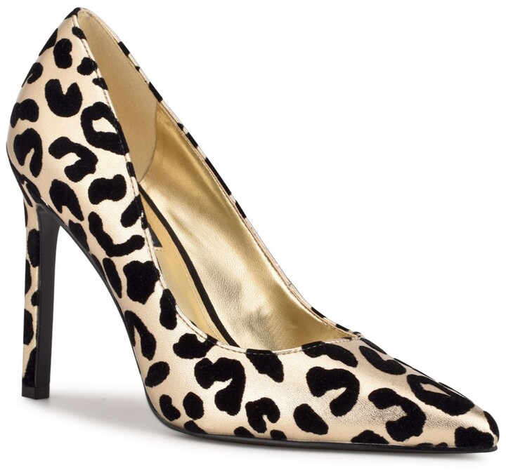 leopard pumps macys