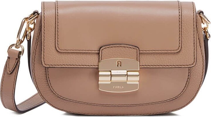 New FURLA Sally M Saffiano Leather Tote Bag, Purse with RFID
