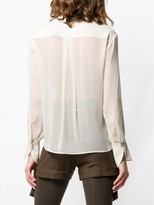 Thumbnail for your product : Chloé Lace Detailed Sheer Blouse