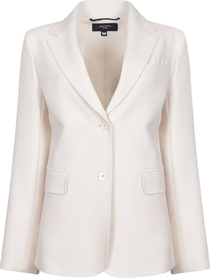 Weekend Max Mara Button Notched-Lapel Blazer