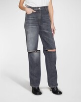 Thumbnail for your product : J.W.Anderson Knee Cutout Bootcut Jeans