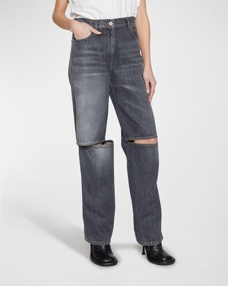 J.W.Anderson Knee Cutout Bootcut Jeans