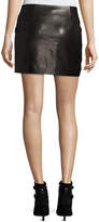 Thumbnail for your product : IRO Mupper Studded Leather Wrap Mini Skirt
